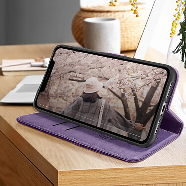 Avis Avizar Étui Mandala Attrape Rêves pour iPhone 11 Portefeuille  Violet