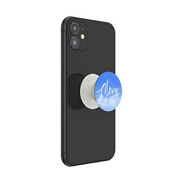 Avis PopSockets Pop Grip pour Smartphones Standard Design Nuage Mom Blanc / Bleu