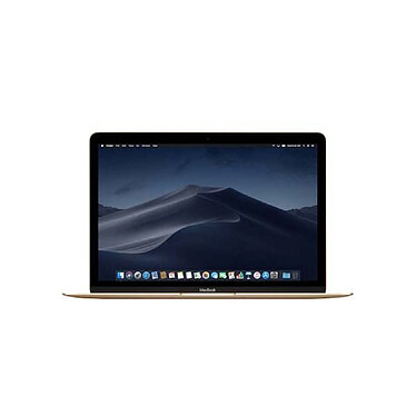 MacBook Retina 12" 2016 Core M7 1,3 Ghz 8 Go 256 Go SSD Or · Reconditionné