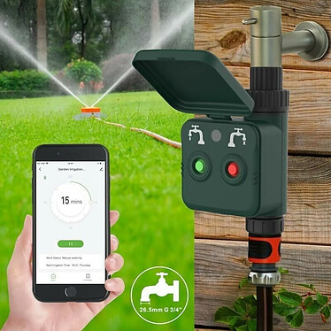 Avis Woox - Contrôle intelligent de l'irrigation du jardin R7060