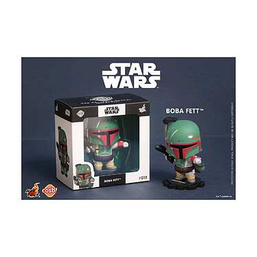 Avis Star Wars - Figurine Cosbi Boba Fett White 8 cm