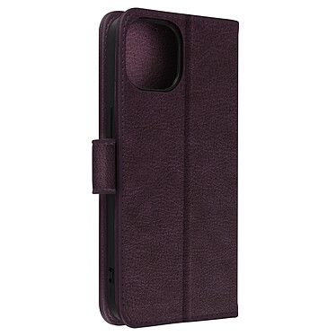 Avizar Étui pour iPhone 15 Pro Max Clapet Portefeuille Support Vidéo  Violet