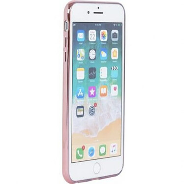 Avis BigBen Connected Coque pour iPhone 6 Plus/6S Plus/7 Plus/8 Plus Souple Contour métal Transparent