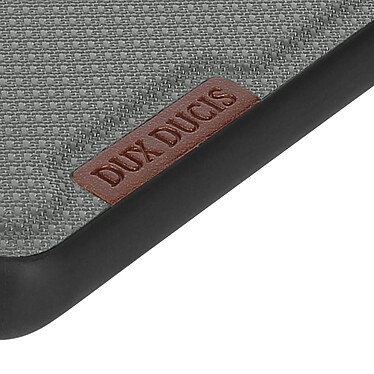 Dux Ducis Coque pour Samsung Galaxy A32 Rigide Dos Tissu Série Fino  Gris pas cher