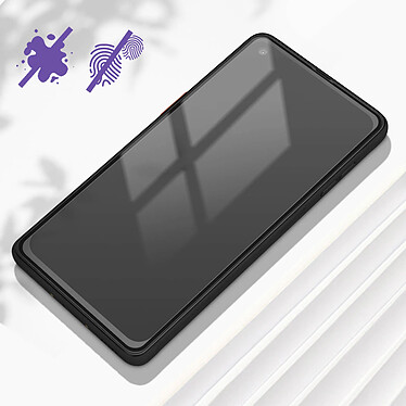 Avis Avizar Verre Trempé pour Samsung Galaxy Xcover Pro Dureté 9H Anti-rayures  Contour Noir