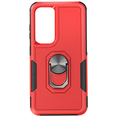 Avizar Coque Antichoc pour Samsung Galaxy S24 Anneau Support Rouge