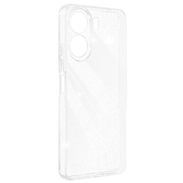 Avizar Coque pour Xiaomi Redmi 13C Silicone Design Pailleté Caméra Protégée Transparent