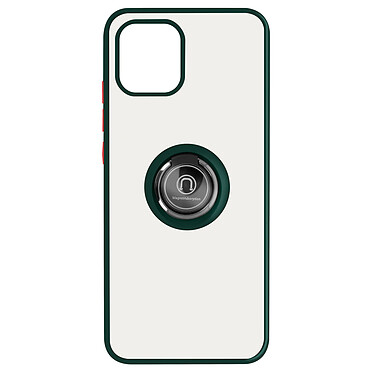 Avizar Coque pour Samsung Galaxy A03 Bi-matière Bague Métallique Support Vidéo  Vert