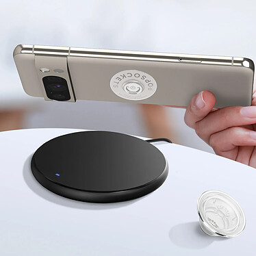 Popsockets PopGrip pour Smartphone, Bague et Support Universel Transparent pas cher