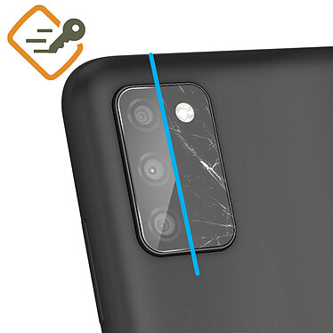 Avizar Film Caméra pour Samsung Galaxy A03s Verre Trempé 9H Anti-traces  Transparent pas cher