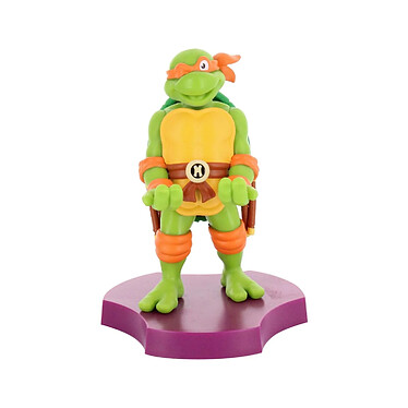 Les Tortues Ninja - Figurine Holdem Cable Guy Michaelangelo 10 cm