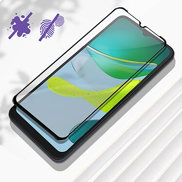 Acheter Avizar Verre Trempé pour Motorola Moto E13 Dureté 9H Protection Totale  contour noir