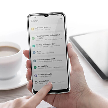 Avis Avizar Coque Samsung Galaxy A32 5G Souple et Film Verre Trempé Dureté 9H transparent
