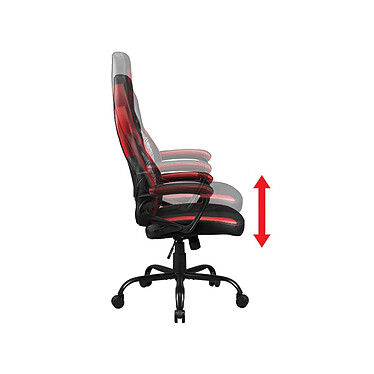 AC/DC Chaise gaming pour Bureau - fauteuil gamer noir pas cher