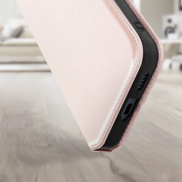 Avizar Housse pour Xiaomi 13 Lite Clapet Magnétique Porte-carte Support vidéo  Rose pas cher