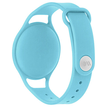 Avis Case mate Bracelet pour AirTag Silicone Soft touch Special Enfant Bleu