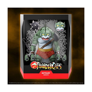 Cosmocats - Wave 8 figurine Ultimates Reptilian Warrior 20 cm pas cher