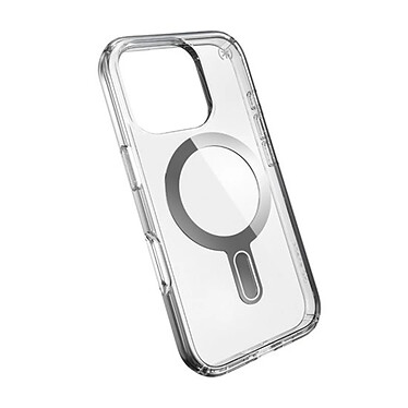 Avis Speck Coque pour iPhone 16 Pro Presidio Antichocs MagSafe avec Système ClickLock Transparent