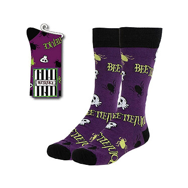 Beetlejuice - Chaussettes Purple 38-45