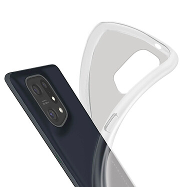 Avizar Coque pour Oppo Find X5 Silicone Gel Flexible Fine et Légère  Translucide pas cher