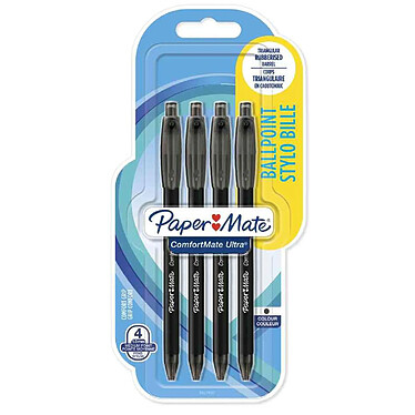 PAPER MATE Stylo à bille rétractable Comfortmate Ultra