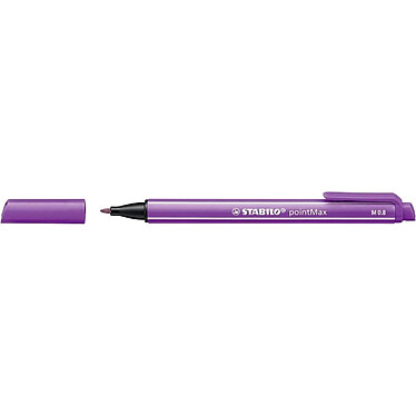 STABILO Stylo feutre pointMax pointe moyenne 0.8mm lilas x 10