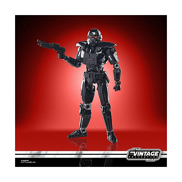 Avis Star Wars : The Mandalorian Vintage Collection - Figurine Dark Trooper 10 cm