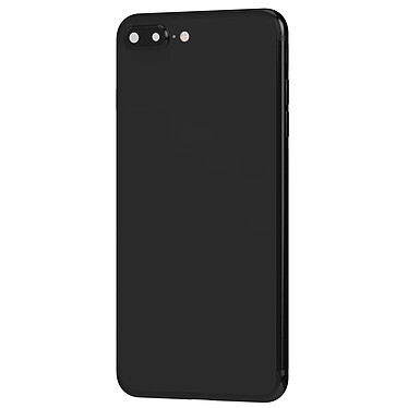 Clappio Châssis iPhone 7 Plus avec Couvercle arrière de remplacement Noir