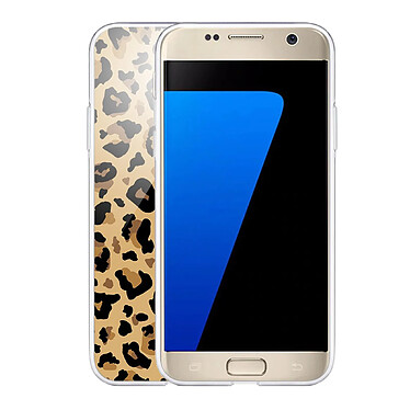 Avis Evetane Coque Samsung Galaxy S7 360 intégrale transparente Motif Léopard Beige Tendance