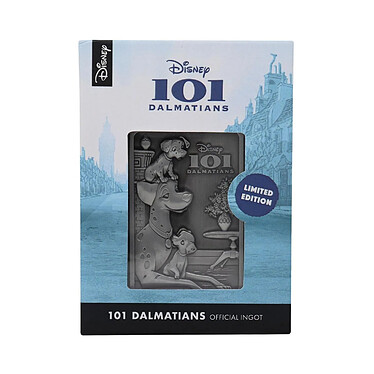 Les 101 Dalmatiens - Lingot de Collection Les 101 Dalmatiens Limited Edition pas cher