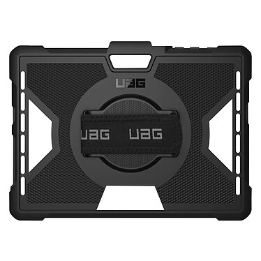 UAG Coque Microsoft Surface Go 3, 2 et 1 Antichoc Poignée Rotative Outback Noir