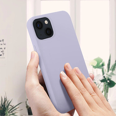 Acheter Avizar Coque iPhone 13 Mini Semi-rigide Silicone Finition Soft-touch violet