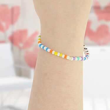 Avis Avizar Bijou de Téléphone Multicolore Bracelet Love 25cm Collection Lovely