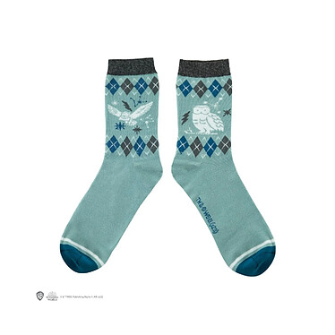 Harry Potter - Pack 3 paires de chaussettes Hedwig pas cher