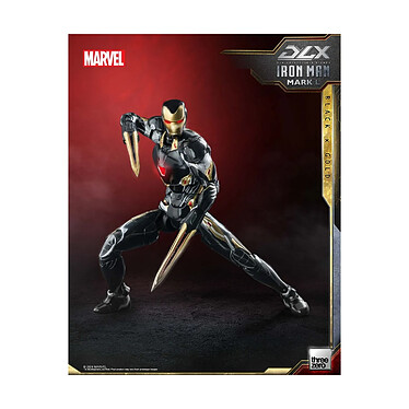 Avis Infinity Saga - Figurine 1/12 DLX Iron Man Mark 50 (Black X Gold) 17 cm