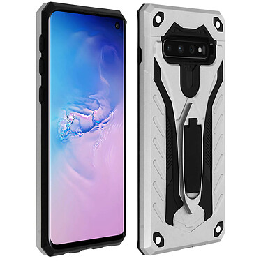 Avizar Coque Argent Hybride pour Samsung Galaxy S10