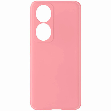 Avizar Coque pour Honor 90 Silicone Semi-rigide Doux au Toucher  Rose