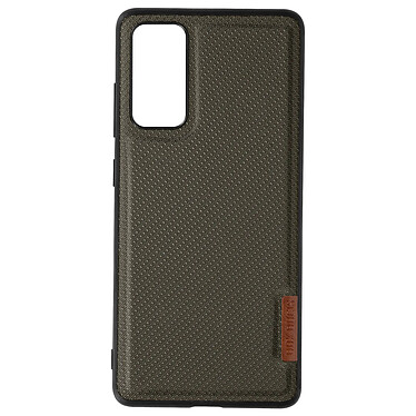 Dux Ducis Coque pour Samsung Galaxy S20 FE Rigide Dos Tissu Série Fino Vert foncé