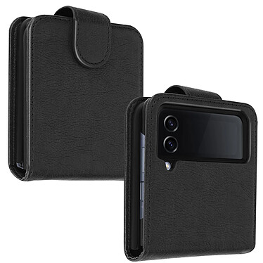 Avizar Coque pour Samsung Galaxy Z Flip 3 Clapet avec Languette Magnétique  Noir pas cher