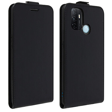 Avizar Étui Oppo A53 / A53s Clapet Vertical Protection Porte-carte Noir