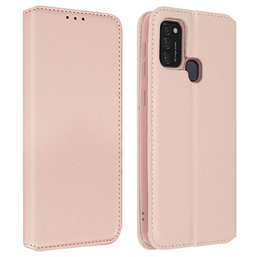 Avizar Housse Samsung Galaxy M31 / M21 / M30s Porte-cartes Fonction Support Rose Gold