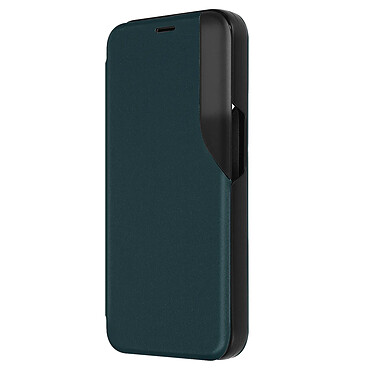 Avizar Étui Folio pour iPhone 15 Plus Clapet Support Vidéo  Vert foncé