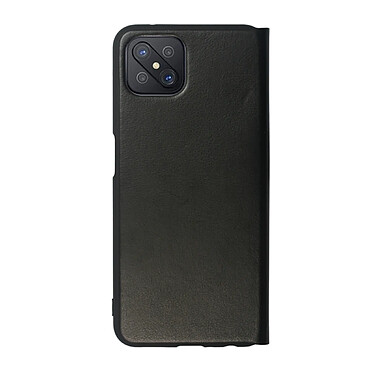 Myway Étui pour Oppo Reno 4 Z Modèle Folio Case avec Emplacement de Carte Noir