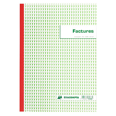 EXACOMPTA Manifold FACTURE 297 x 210 mm 50 Feuillets Tripli