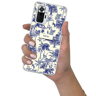 LaCoqueFrançaise Coque Xiaomi Redmi Note 10 Pro 360 intégrale transparente Motif Botanic Rêve Tendance pas cher