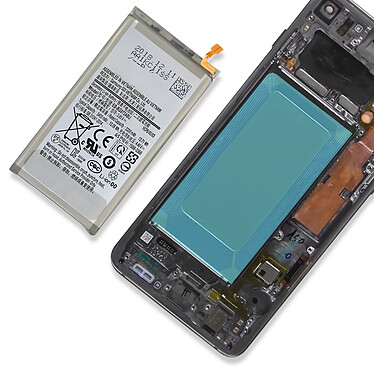 Avis Clappio Adhésif Batterie pour Samsung Galaxy S10 Fixation solide Transparent