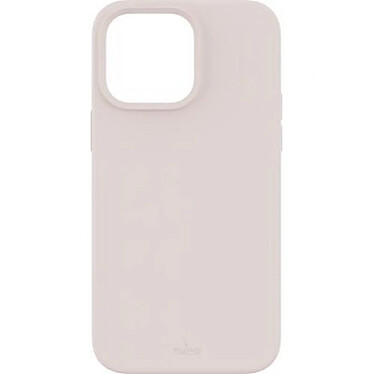 PURO Coque pour iPhone 14 Pro Max en Silicone Icon Compatible MagSafe Rose