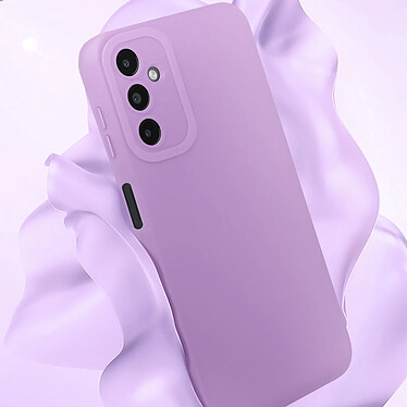 Acheter Avizar Coque pour Samsung Galaxy A14 4G et 5G Silicone Mat Protection Caméra Violet