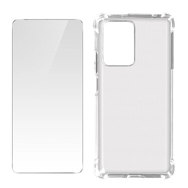 Avizar Pack Protection Xaomi M11T et M11T Pro Coque Souple et Verre Trempé Transparent