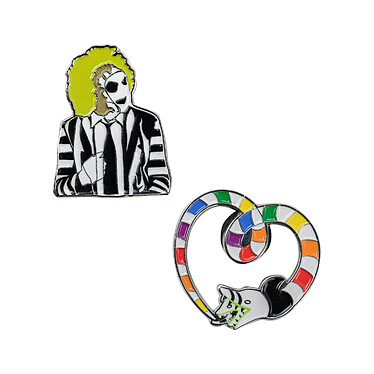 Beetlejuice - Pack 2 pin's Beetlejuice Sandworm